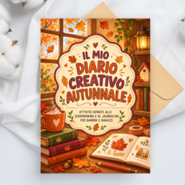 Diario creativo dell'autunno - Scrapbooking per bambini e ragazzi