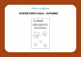 POSTER porta aula - AUTUNNO