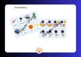 Il Memory dello Spazio. Gioco didattico