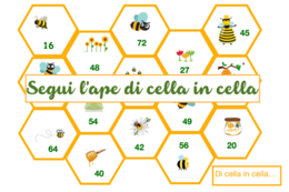 Giornata delle api: di cella in cella-attività didattica matematica