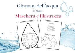 Giornata dall'acqua: maschera e filastrocca