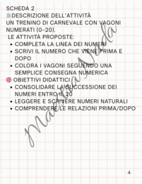 Carnevale matematico classe prima scuola primaria