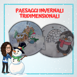 Paesaggi Invernali Tridimensionali