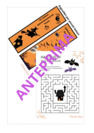 Kit mega Halloween: festoni, maschere, labirinti, disegni da colorare e lavoretti (Infanzia e Primaria)