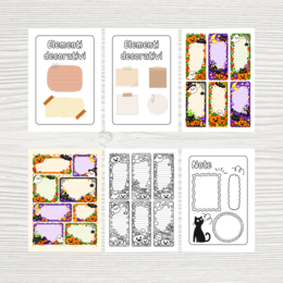 Diario creativo di Halloween - Scrapbooking per bambini e ragazzi
