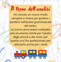 Il treno dell'analisi del verbo