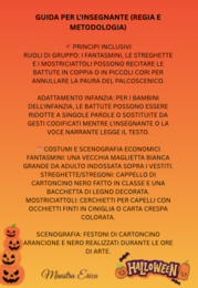 Copione Teatrale Halloween "La Festa dei Mostri Gentili" | Facile, breve e inclusivo (Infanzia e Primaria)