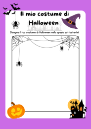 Il mio costume di Halloween