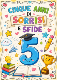 Celebrazione classe 5: un viaggio iniziato