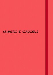 Quaderno matematica classe 2 da settembre a dicembre
