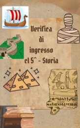 VERIFICA DI INGRESSO CL 5 STORIA