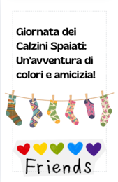 Giornata dei Calzini Spaiati: Un'avventura di colori e amicizia!