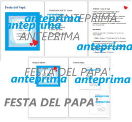 FESTA DEL PAPA' - Poesia + immagini + approfondimenti - biglietti - PRONTI DA STAMPARE