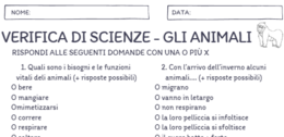 verifica di scienze