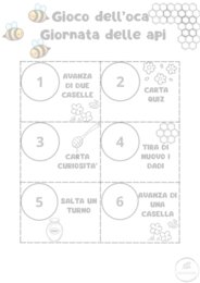 Gioco dell'oca - Le api