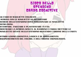 GIOCO DELLO STENDINO: COLORI