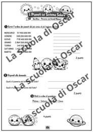 Set di verifiche sui Grandi Numeri: migliaia, milioni e miliardi.