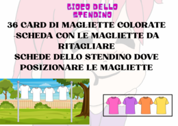 GIOCO DELLO STENDINO: COLORI