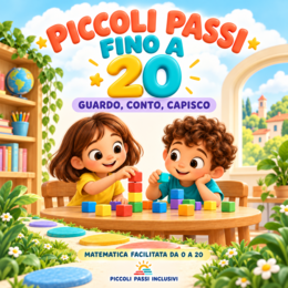 PICCOLI PASSI FINO A 20 – Guardo, conto, capisco. Collana Sostegno