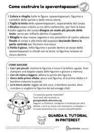 Le parole dello spaventapasseri: figurine, cartellini e 8 micro-storie (4-6 anni)