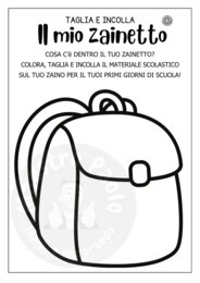 Il mio zainetto - Back to school