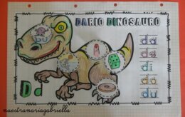 Lettera D di Dario Dinosauro
