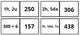 Domino numeri oltre il 100