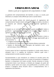 Supersauri in azione! Un sistema a punti per la regolazione del comportamento in classe.