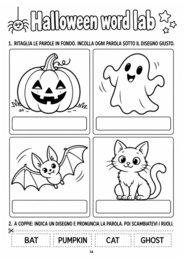 Halloween in classe prima. Attività interdisciplinare.