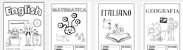 📘 Copertine per Quaderni – Scuola Primaria