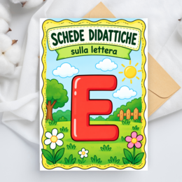 Schede didattiche lettera E