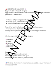 GEOMETRIA DI HALLOWEEN - CL.5