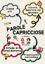 Percorso sulle parole capricciose