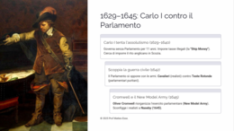 Politica del '600: Assolutismo vs Parlamentarismo. Rivoluzione Inglese e modelli europei (PPTX)