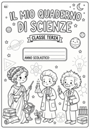 Quaderno di SCIENZE - Classe Terza - Ottobre/Novembre