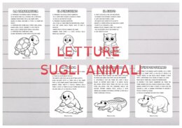 LETTURE SUGLI ANIMALI IN STAMPATO MAIUSCOLO