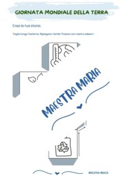 Giornata Mondiale della Terra.Il cubo inventa storie.
