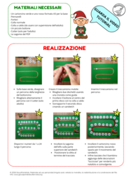 IL CALENDARIO DELL'AVVENTO DELL'ELFO DI BABBO NATALE FAI-DA-TE