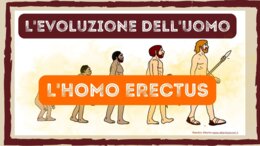 L'HOMO ERECTUS - video lezione di storia -