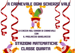 Scherzi matematici con il pagliaccio sbagliaccio/ CARNEVALE CLASSE QUARTA