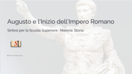 Augusto e l'Inizio dell'Impero Romano | Presentazione PPTX Pronta per la Classe