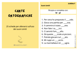 Carte ortografiche 5