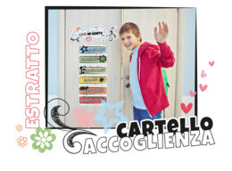 Cartello ACCOGLIENZA