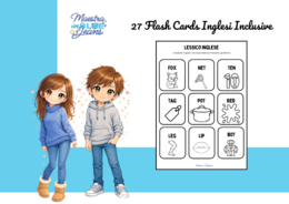 Flash Cards inglesi inclusive