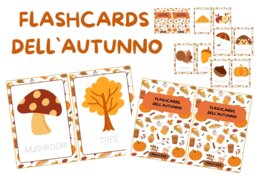Flashcards dell`autunno