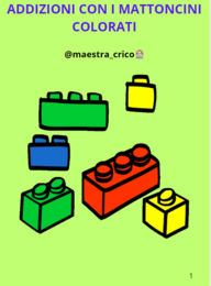 ADDIZIONI CON I MATTONCINI COLORATI