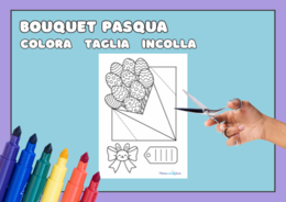 Biglietto Bouquet di Pasqua