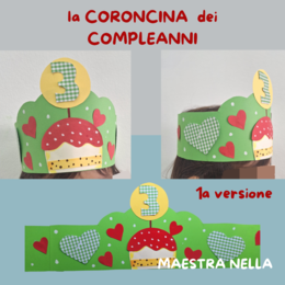 coroncina di compleanno