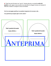 Il paese dei puntini; un percorso per l'accoglienza tra matematica e inclusione, classi 3/5