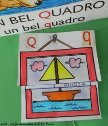 Lettera Q in Quadro interattivo